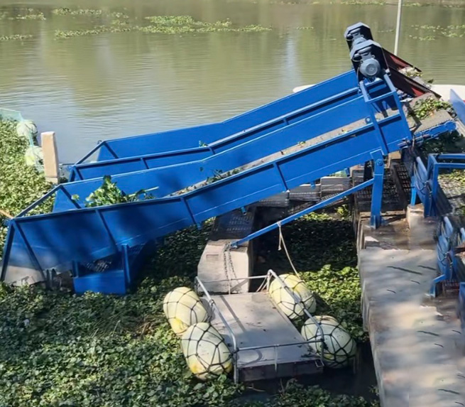 水面漂浮物固定打捞设备